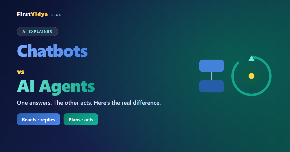 AI Agents vs Chatbots: What’s Actually the Difference?
